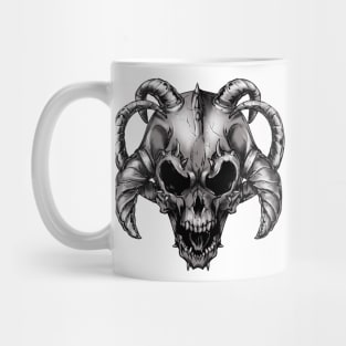 devil skull demon Mug